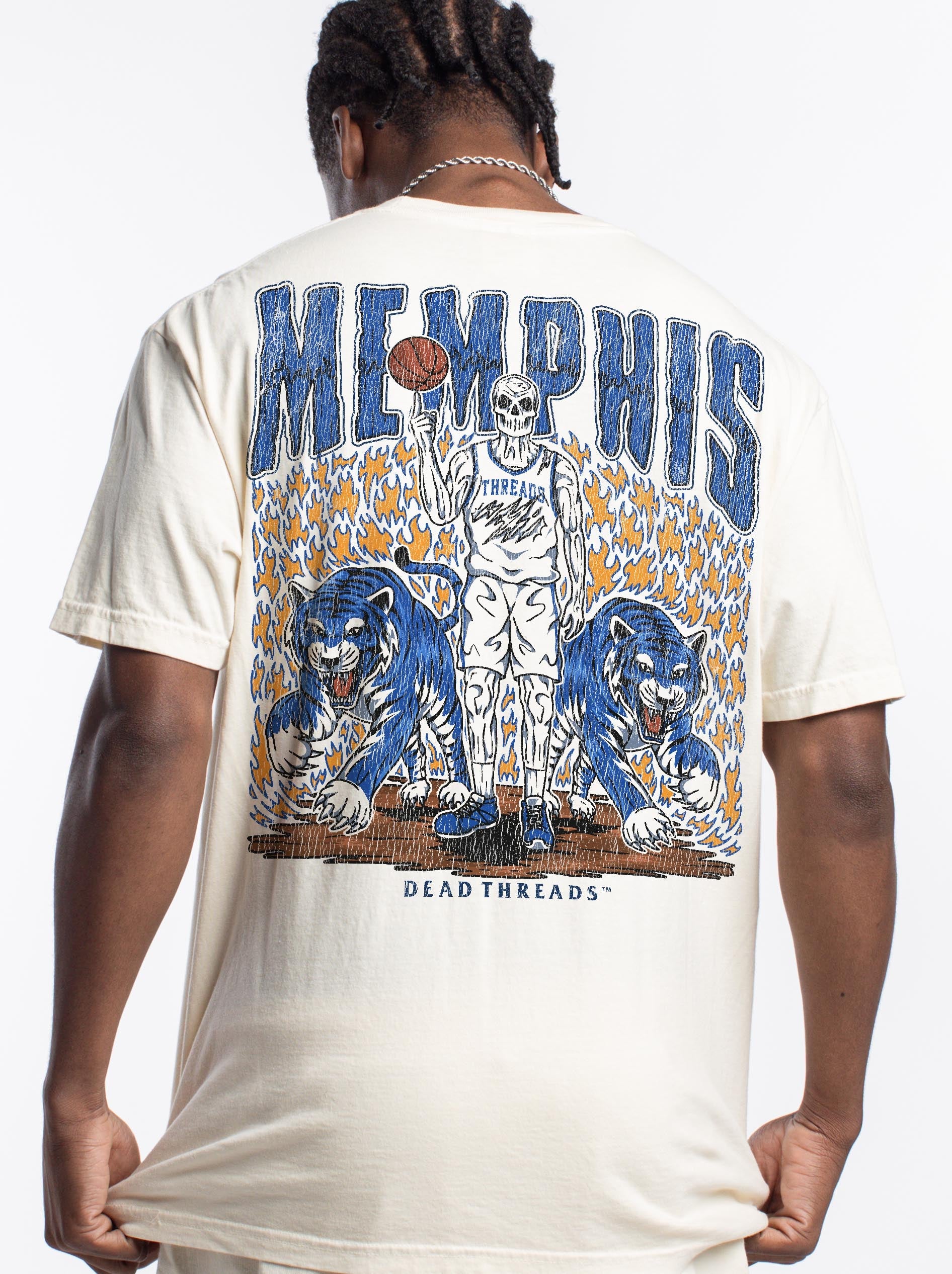 MEMPHIS BASKETBALL - “DT ESSENTIAL" PREMIUM T - SHIRT – T-Shirt – Dead Threads Apparel