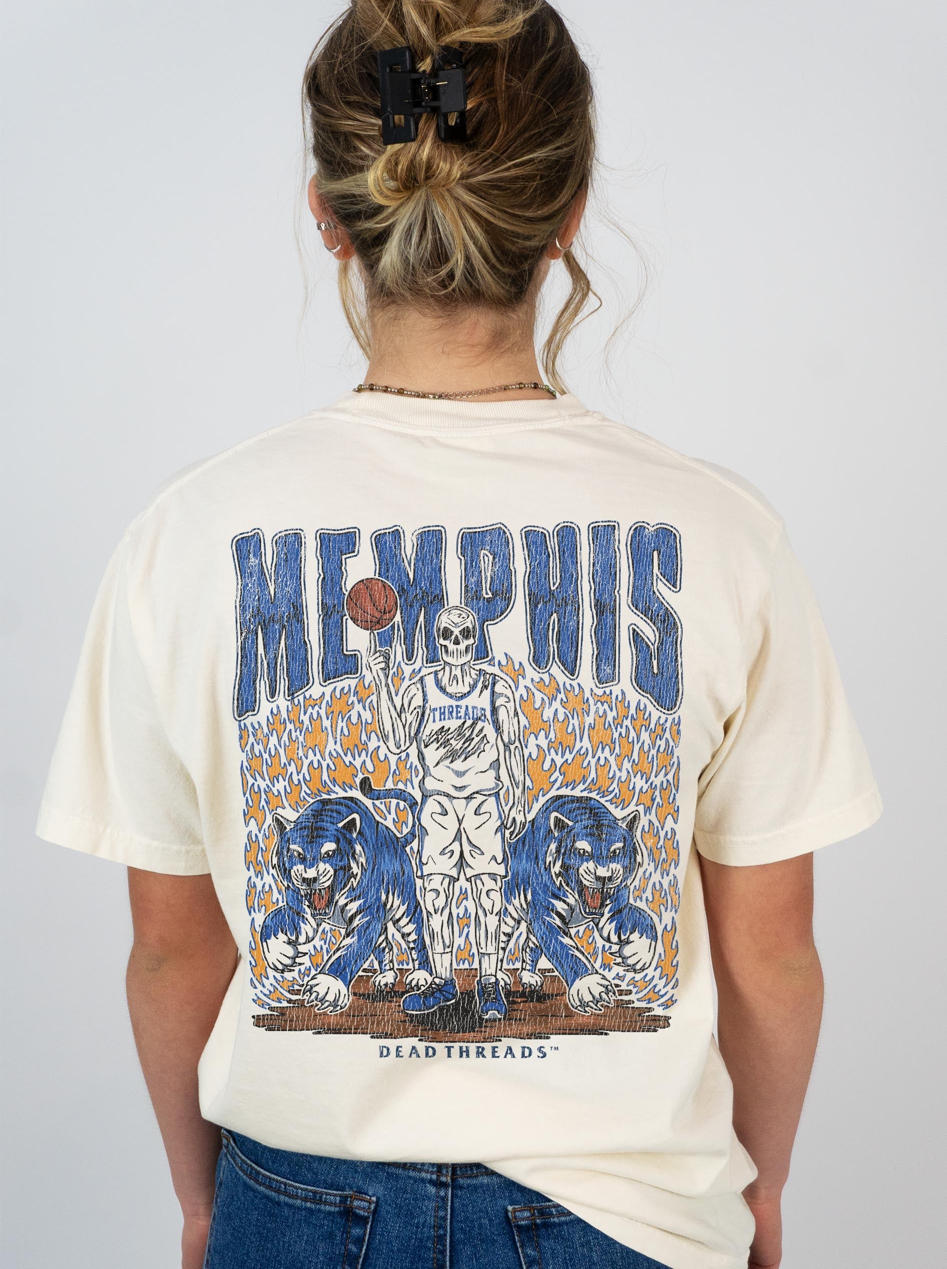 MEMPHIS BASKETBALL - “DT ESSENTIAL" PREMIUM T - SHIRT – T-Shirt – Dead Threads Apparel
