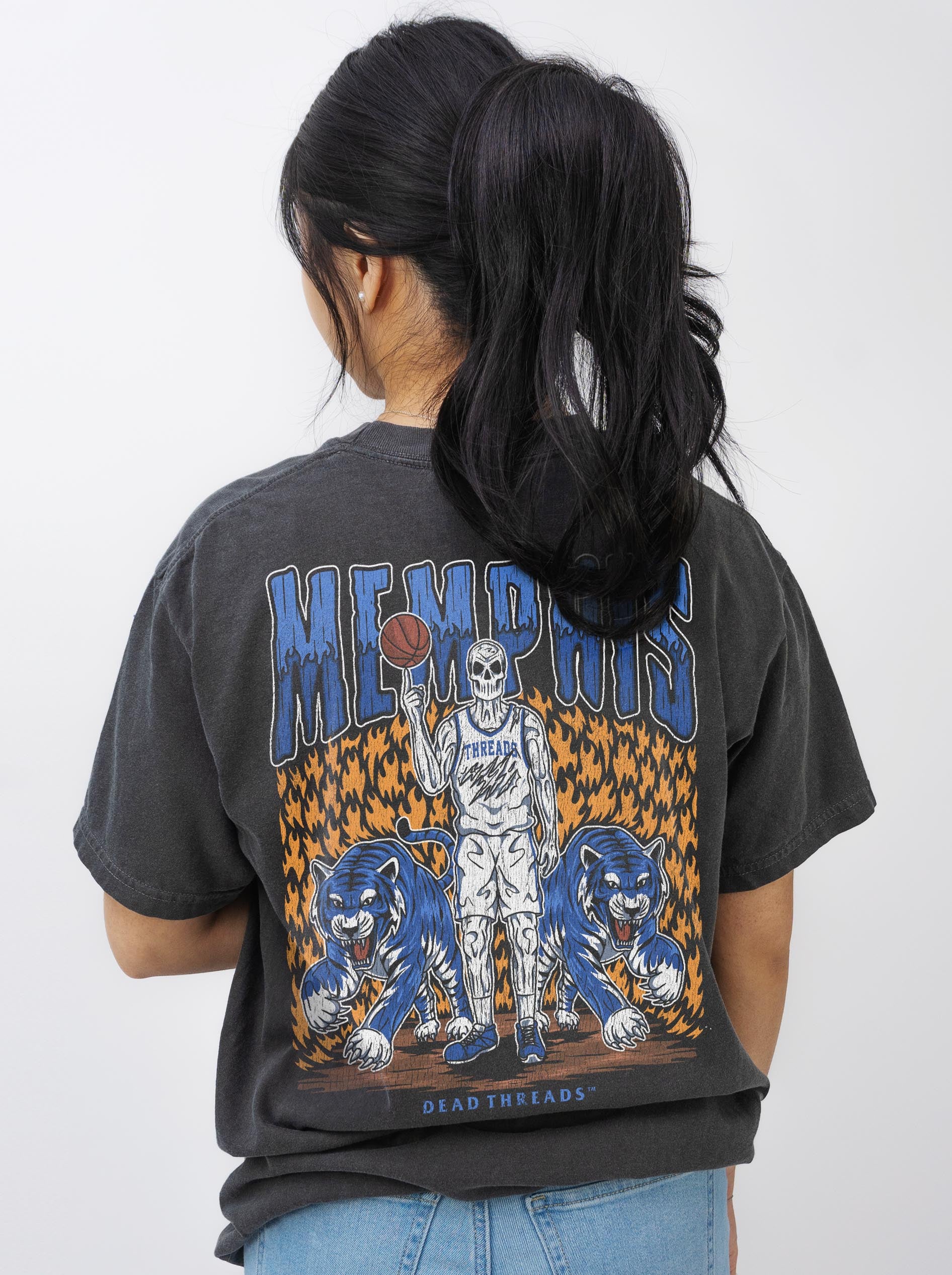 MEMPHIS BASKETBALL - “DT ESSENTIAL" PREMIUM T - SHIRT – T-Shirt – Dead Threads Apparel