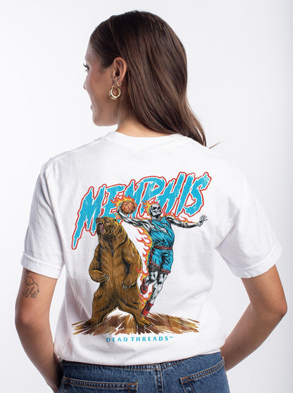 MEMPHIS BASKETBALL - “DT ESSENTIAL" PREMIUM T - SHIRT – T-Shirt – Dead Threads Apparel