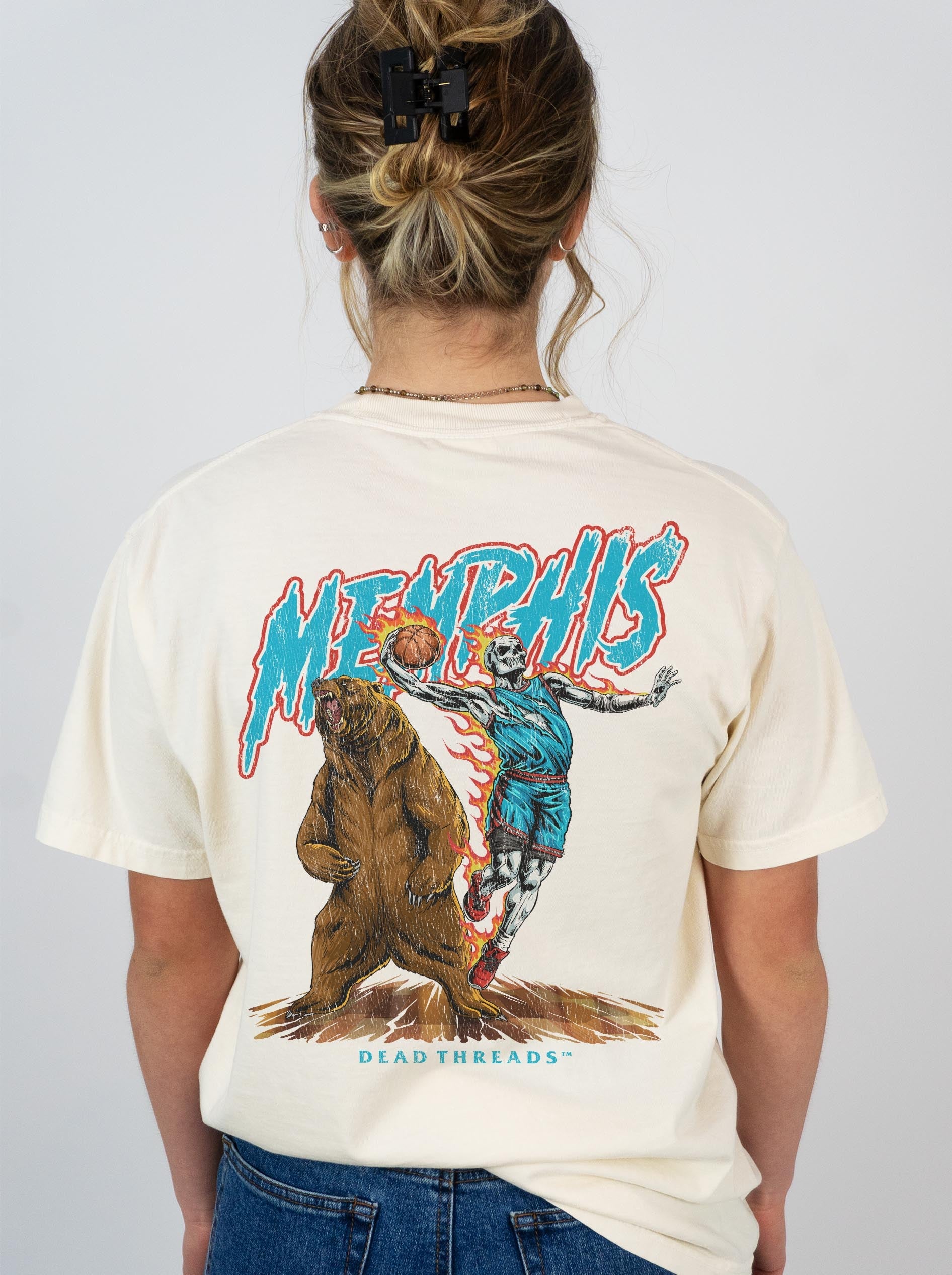 MEMPHIS BASKETBALL - “DT ESSENTIAL" PREMIUM T - SHIRT – T-Shirt – Dead Threads Apparel