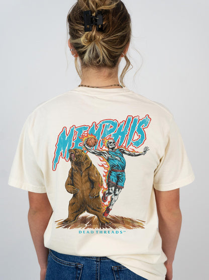 MEMPHIS BASKETBALL - “DT ESSENTIAL" PREMIUM T - SHIRT – T-Shirt – Dead Threads Apparel