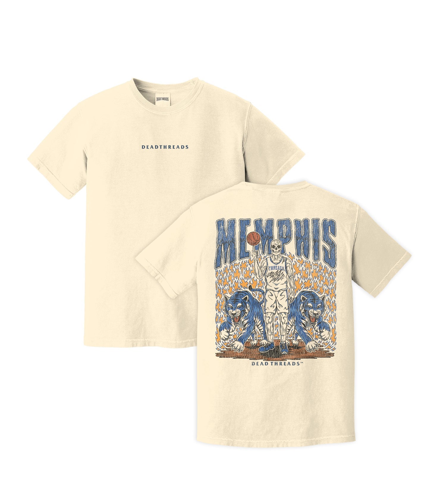 MEMPHIS BASKETBALL - “DT ESSENTIAL" PREMIUM T - SHIRT – T-Shirt – Dead Threads Apparel