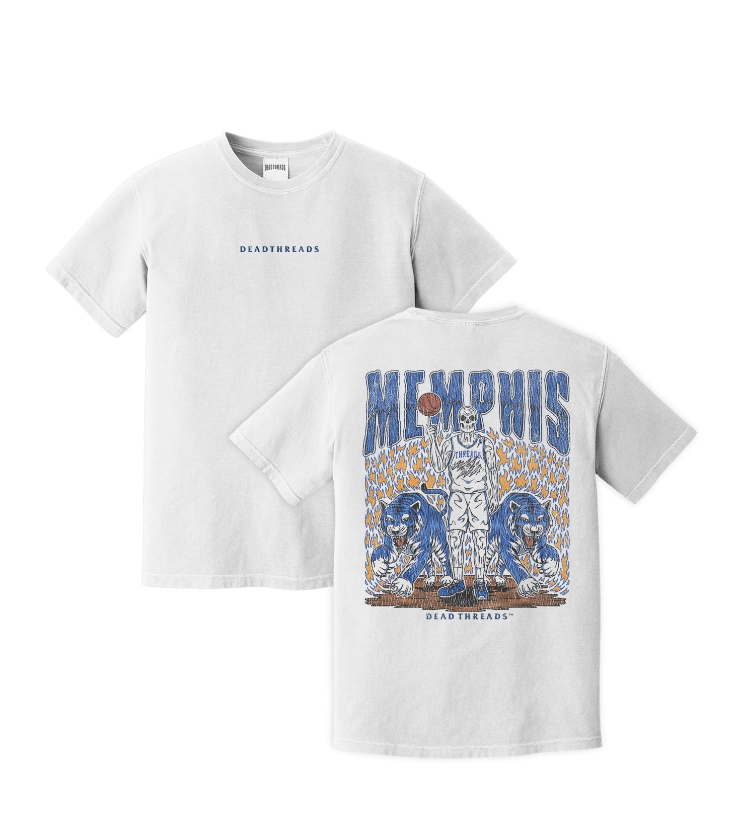 MEMPHIS BASKETBALL - “DT ESSENTIAL" PREMIUM T - SHIRT – T-Shirt – Dead Threads Apparel