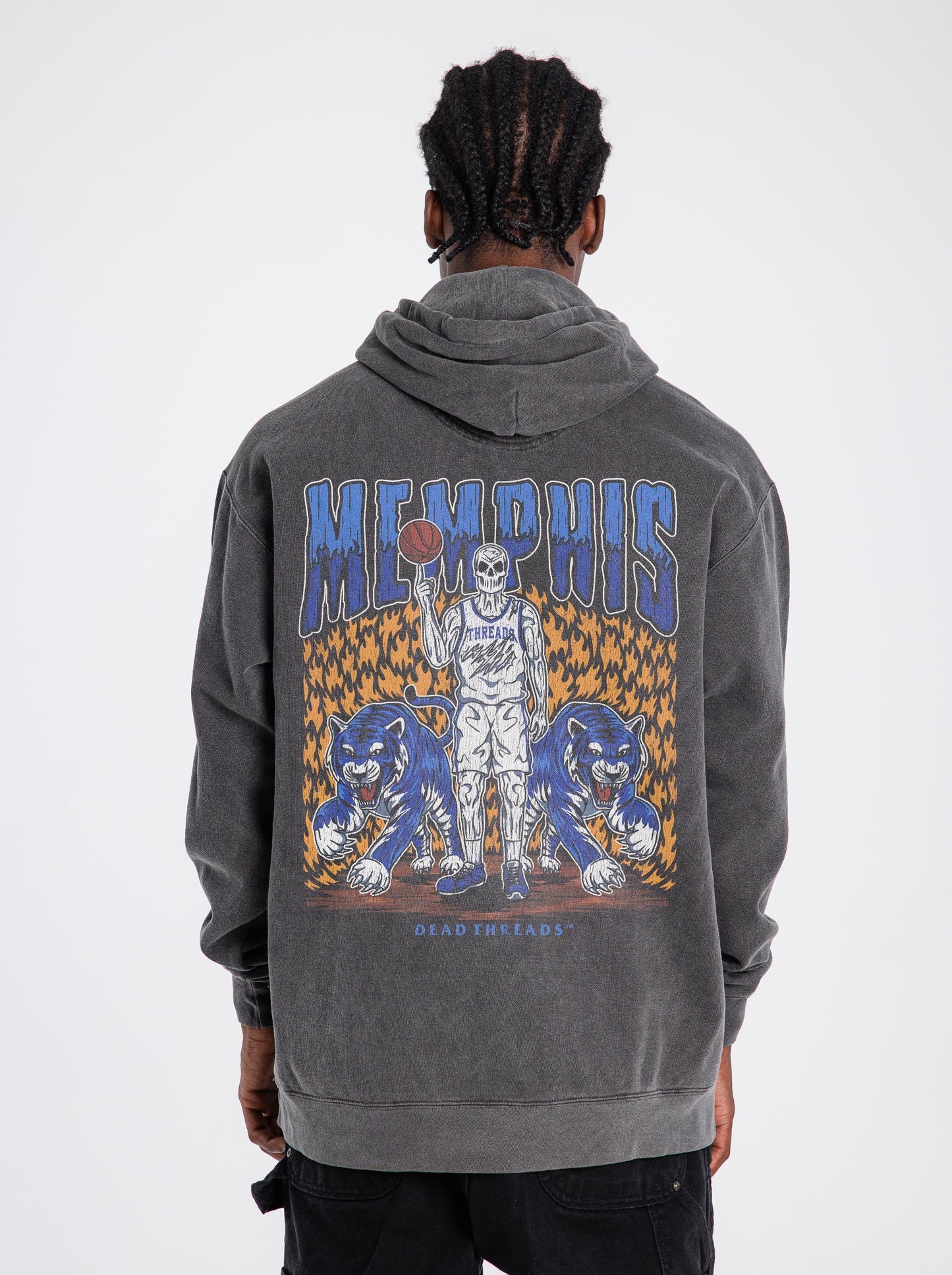 MEMPHIS BASKETBALL - HOODIE – Hoodie – Dead Threads Apparel