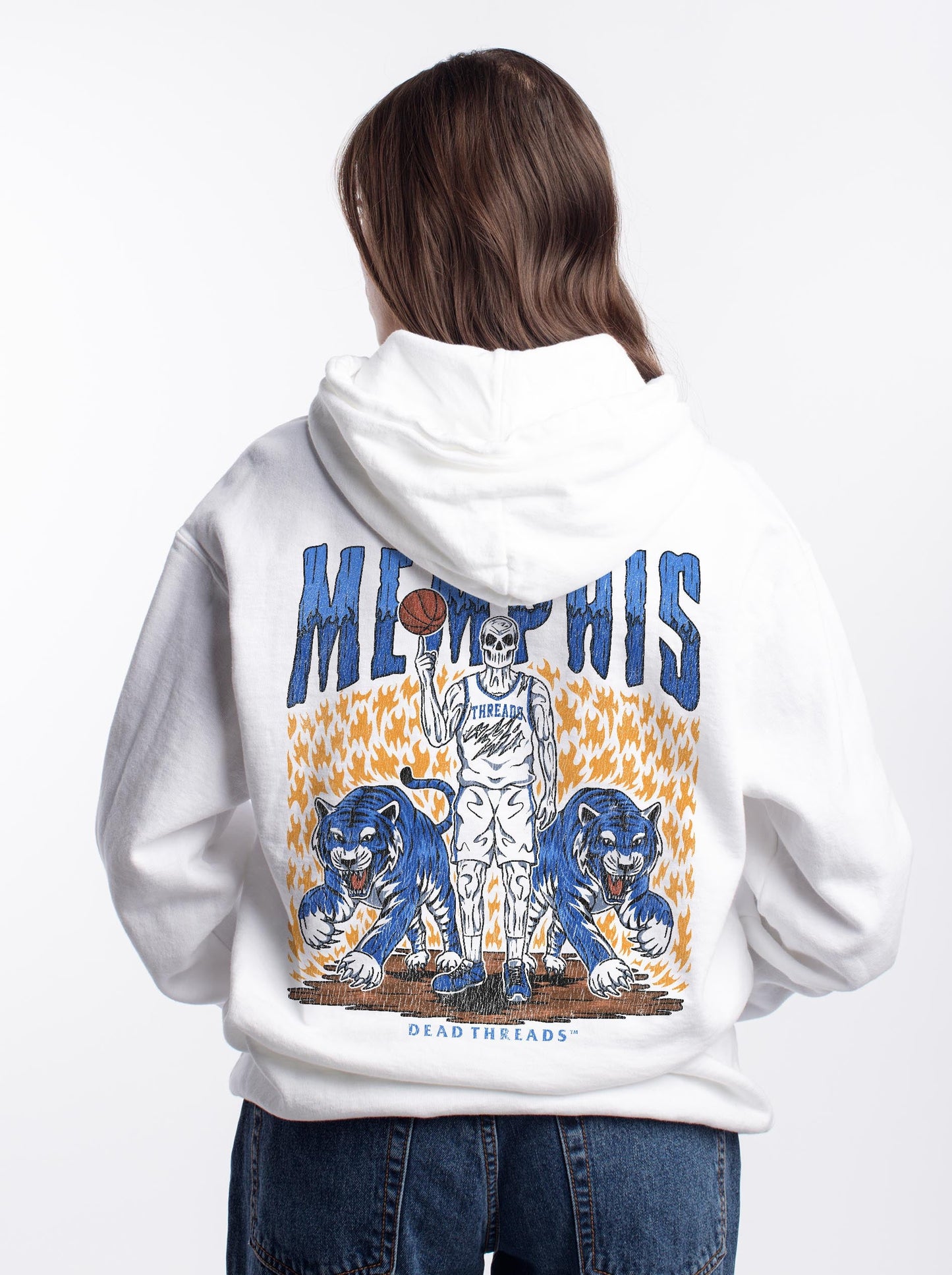 MEMPHIS BASKETBALL - HOODIE – Hoodie – Dead Threads Apparel