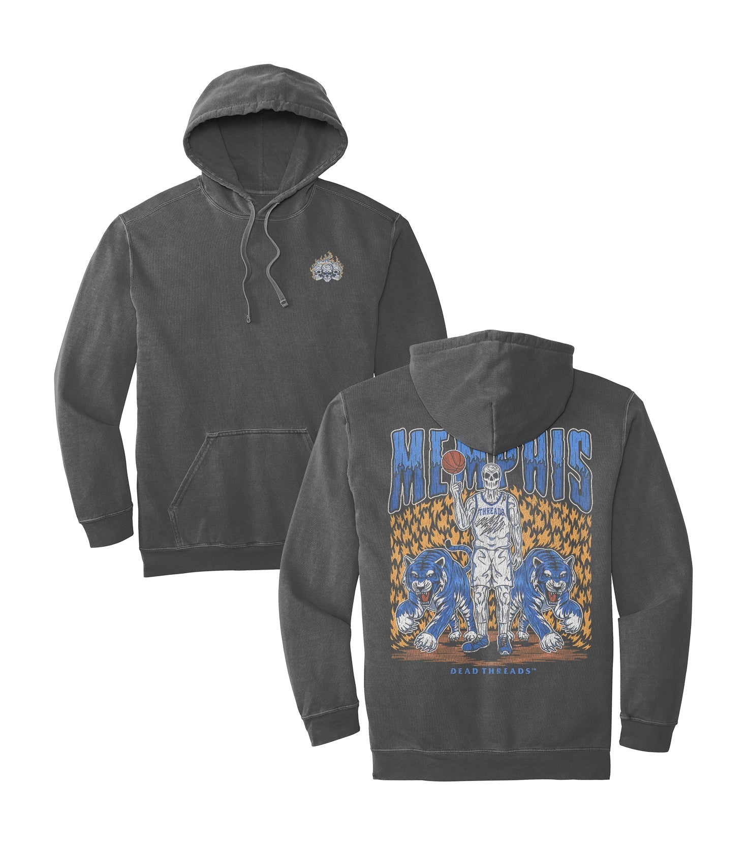 MEMPHIS BASKETBALL - HOODIE – Hoodie – Dead Threads Apparel
