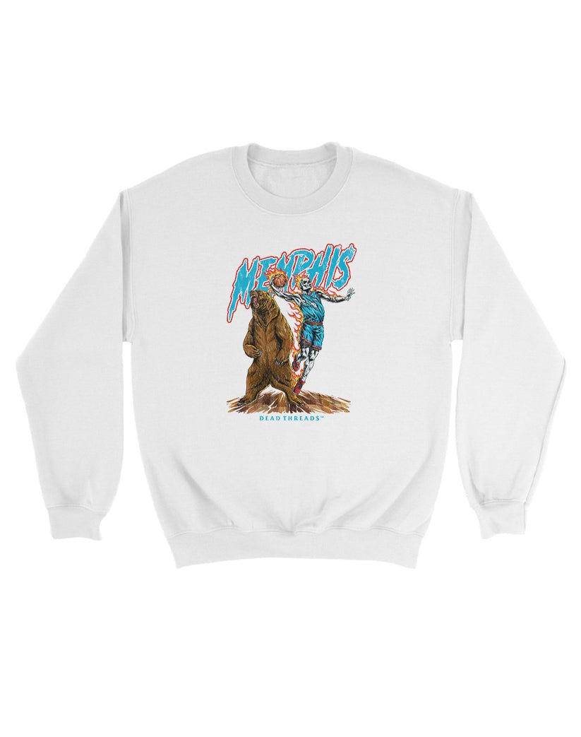 MEMPHIS BASKETBALL KIDS CREWNECK SWEATSHIRT – Kids clothes – Dead Threads Apparel