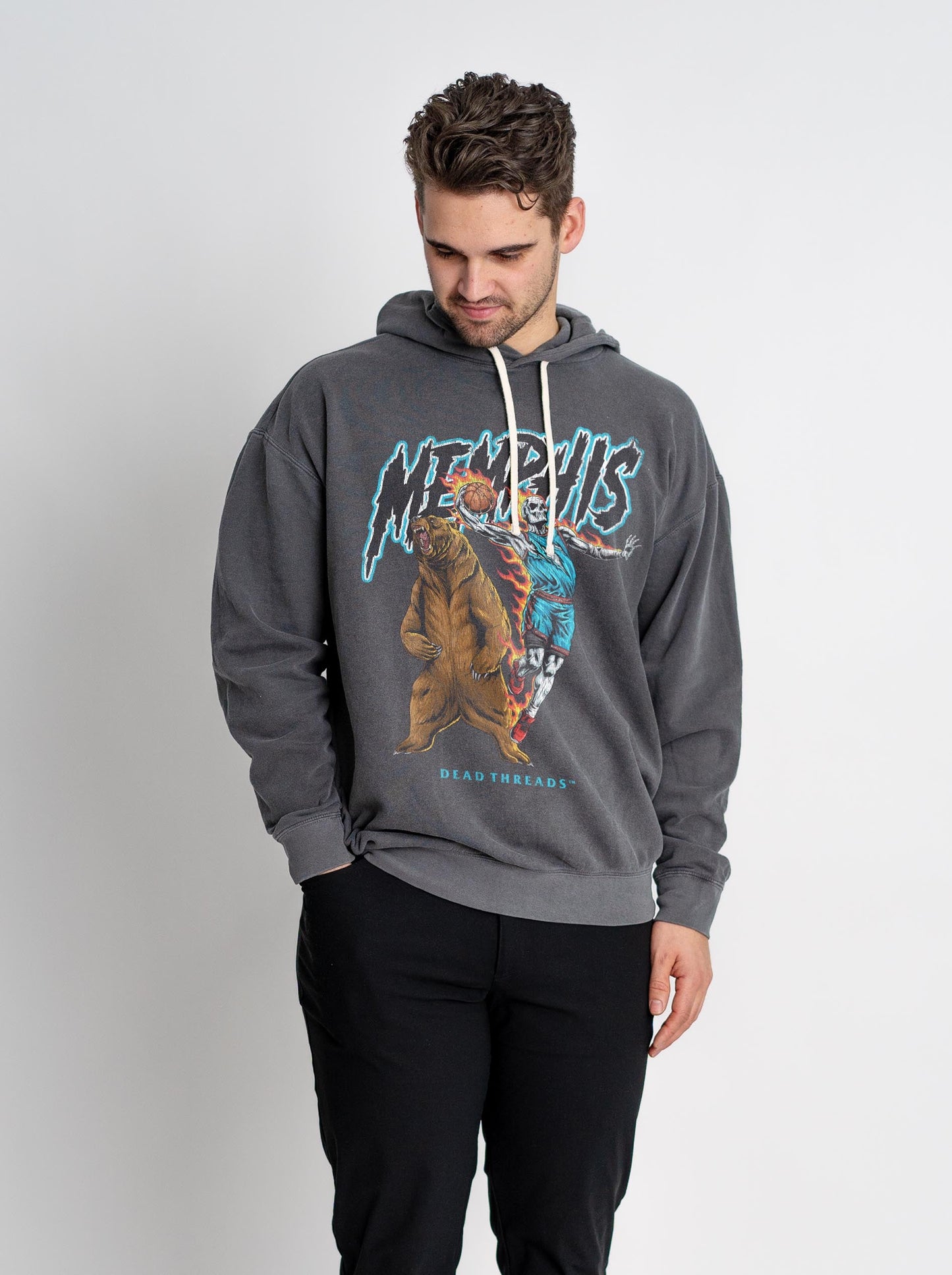 MEMPHIS BASKETBALL - LIGHTWEIGHT HOODIE – Lightweight – Dead Threads Apparel