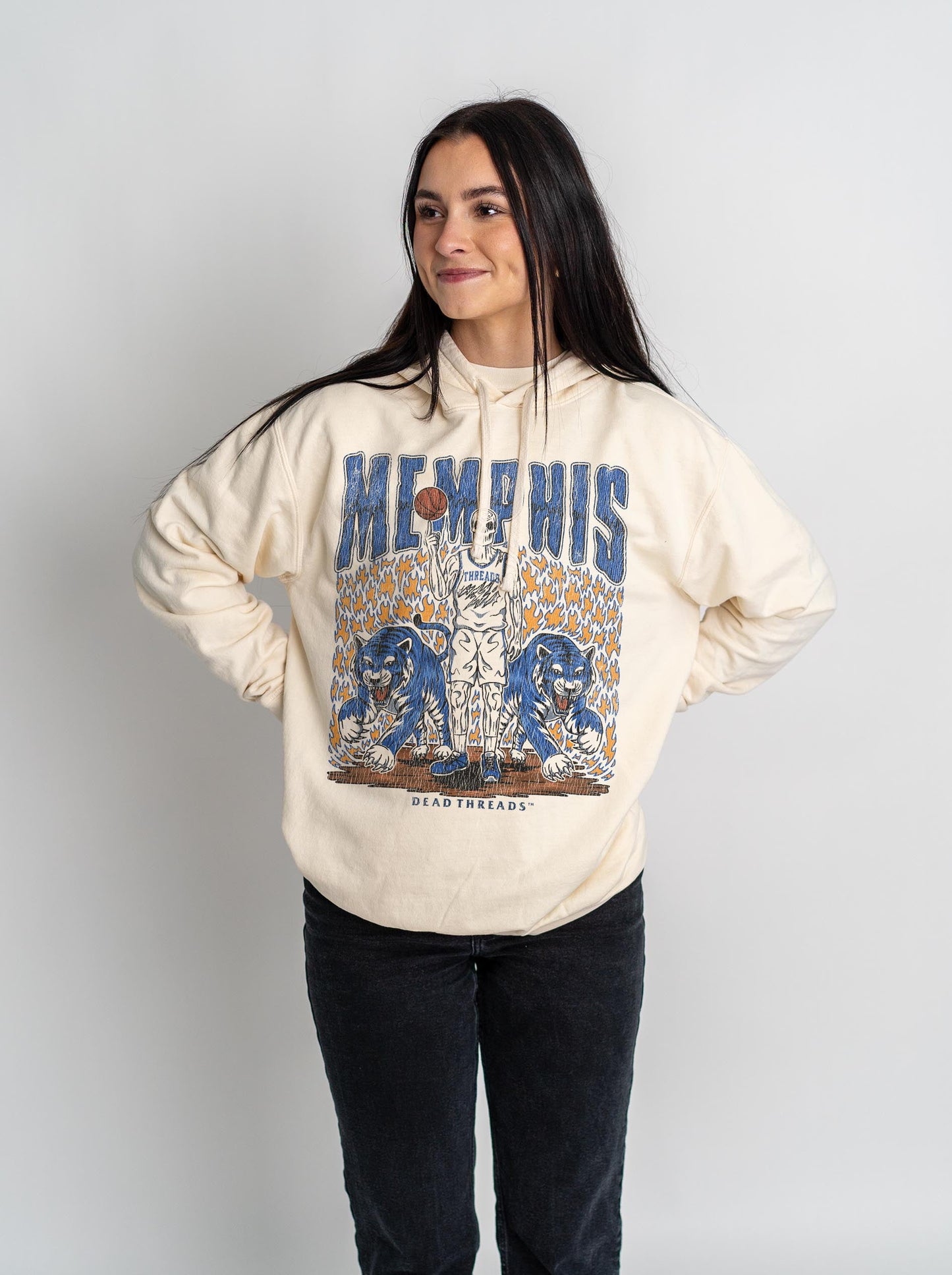 MEMPHIS BASKETBALL - LIGHTWEIGHT HOODIE – Lightweight – Dead Threads Apparel