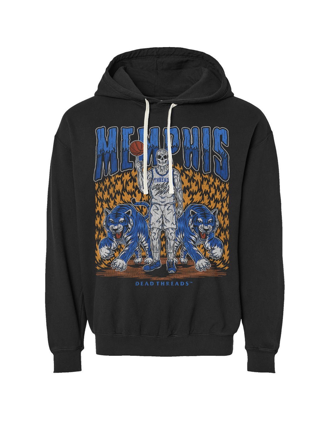 MEMPHIS BASKETBALL - LIGHTWEIGHT HOODIE – Lightweight – Dead Threads Apparel