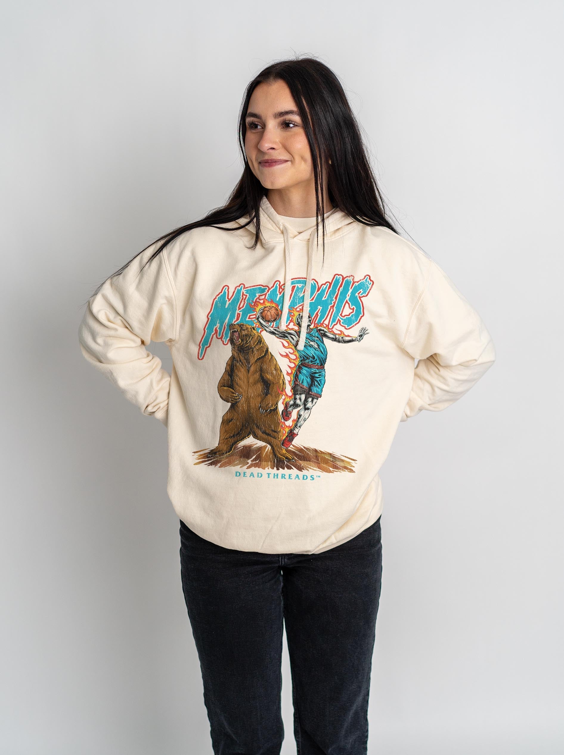 MEMPHIS BASKETBALL - LIGHTWEIGHT HOODIE – Lightweight – Dead Threads Apparel
