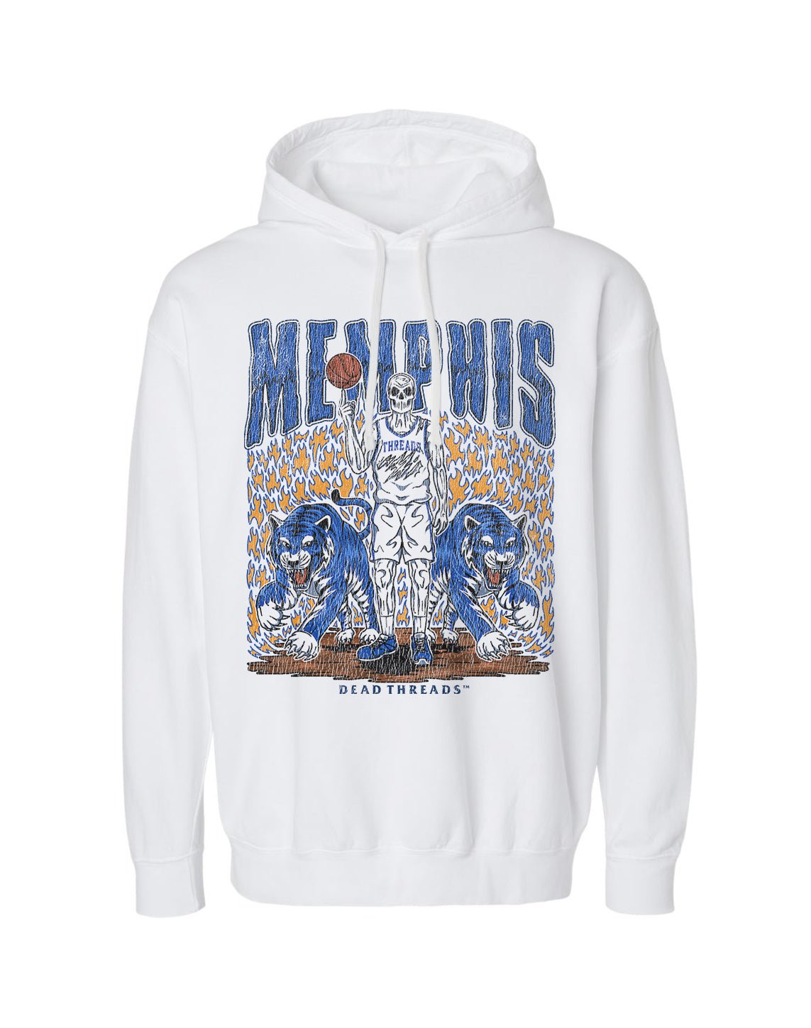 MEMPHIS BASKETBALL - LIGHTWEIGHT HOODIE – Lightweight – Dead Threads Apparel
