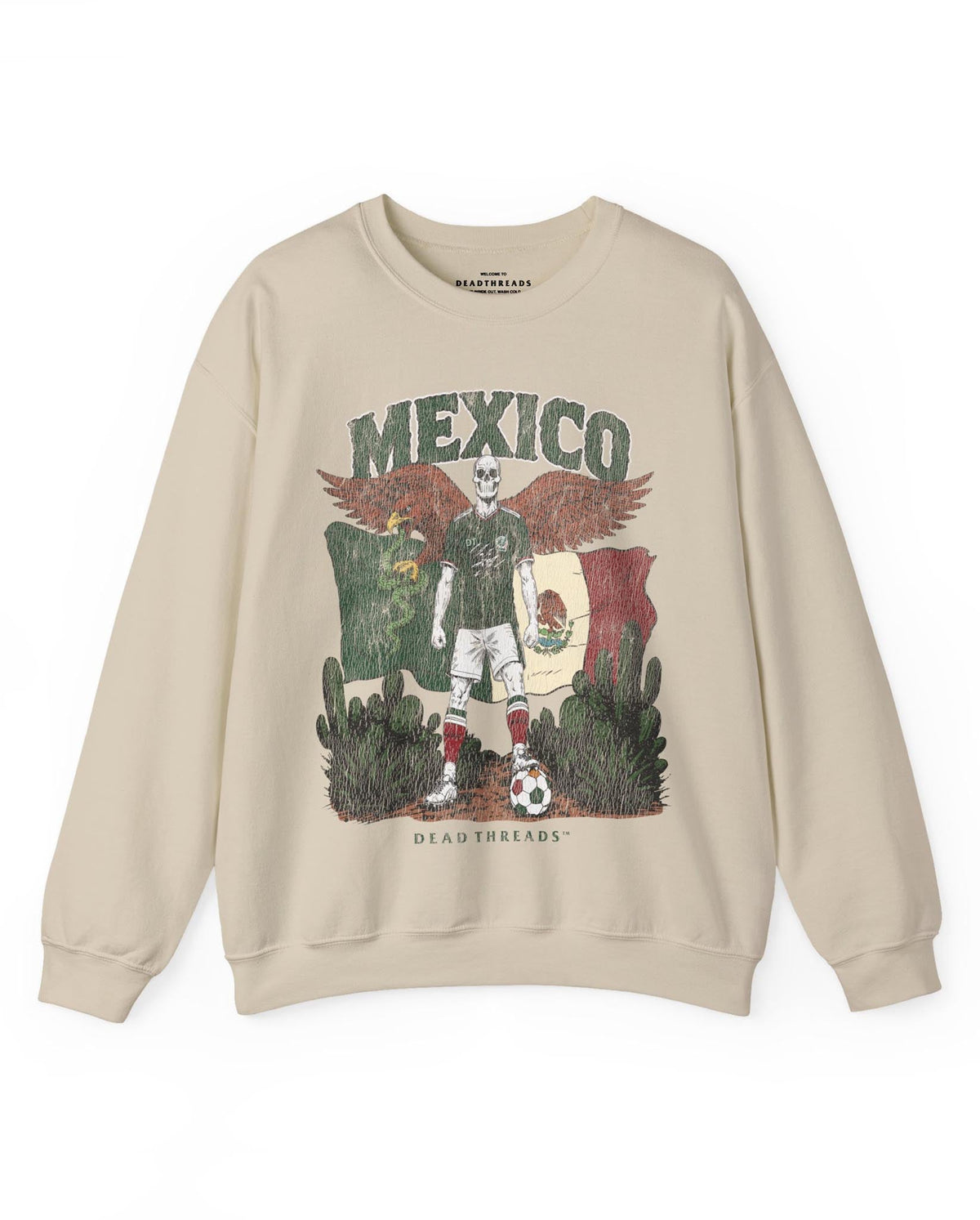 MEXICO SOCCER - CREWNECK SWEATSHIRT – Sweatshirt – Dead Threads Apparel