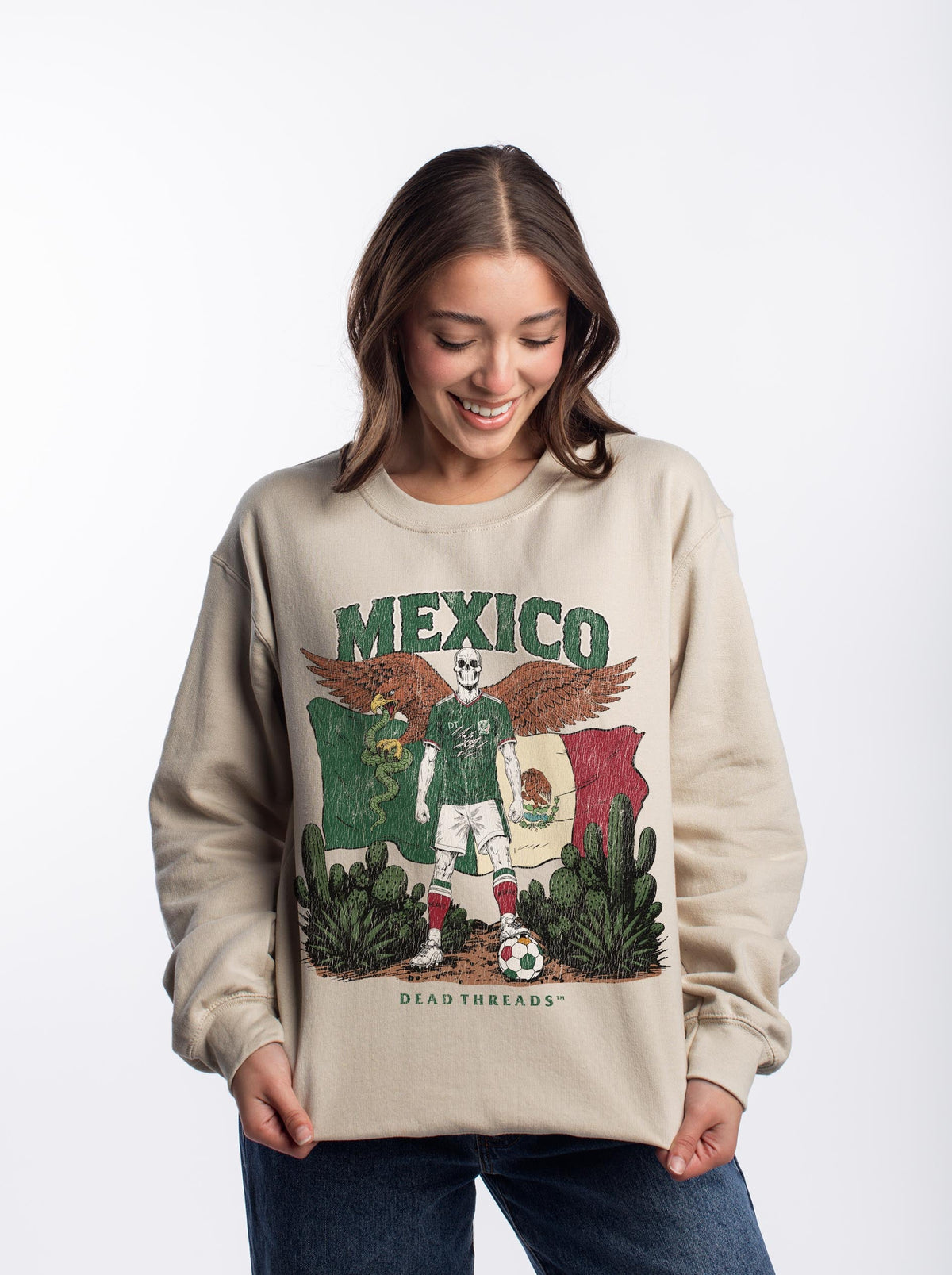 MEXICO SOCCER - CREWNECK SWEATSHIRT – Sweatshirt – Dead Threads Apparel