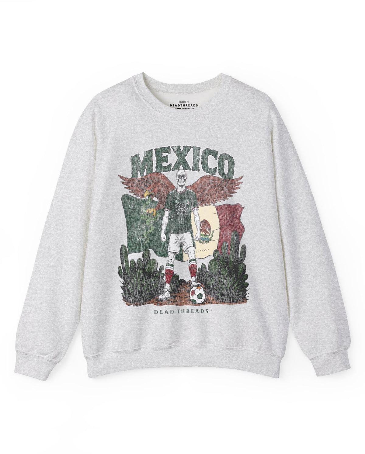 MEXICO SOCCER - CREWNECK SWEATSHIRT – Sweatshirt – Dead Threads Apparel
