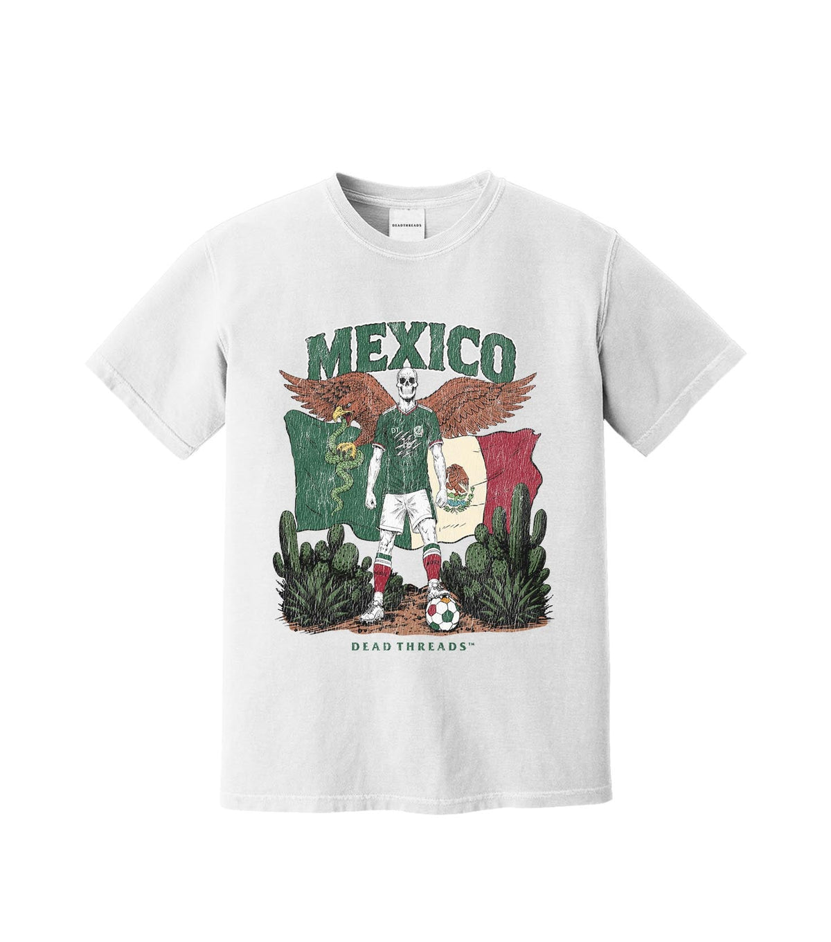 MEXICO SOCCER – T-Shirt – Dead Threads Apparel
