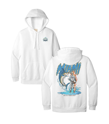 MIAMI BASEBALL - HOODIE – Hoodie – Dead Threads Apparel