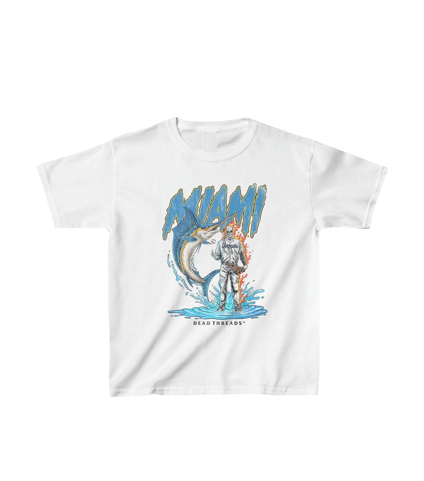 MIAMI BASEBALL - KIDS – Kids clothes – Dead Threads Apparel
