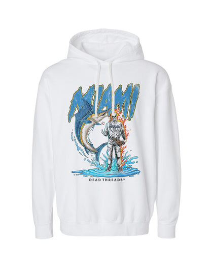 MIAMI BASEBALL - LIGHTWEIGHT HOODIE – Lightweight – Dead Threads Apparel