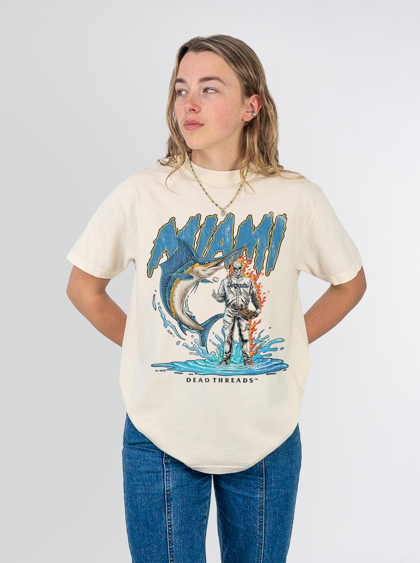 MIAMI BASEBALL – T-Shirt – Dead Threads Apparel