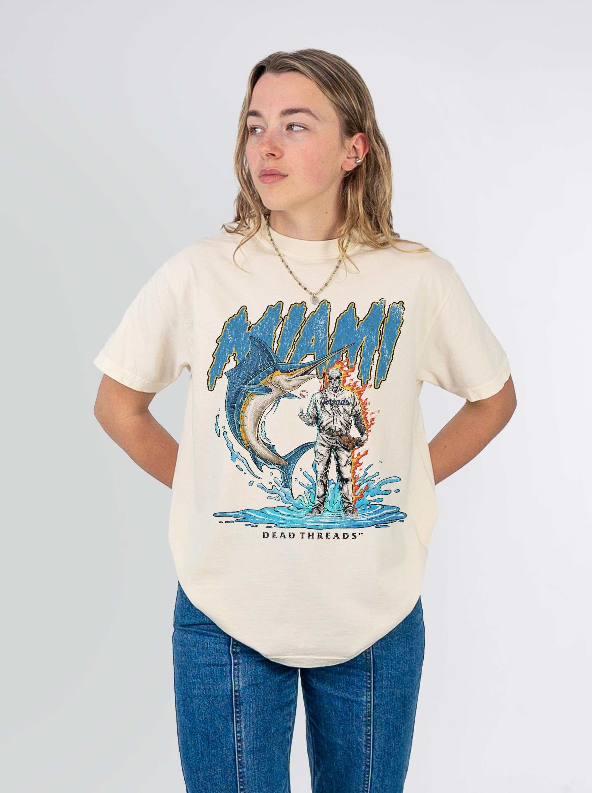 MIAMI BASEBALL – T-Shirt – Dead Threads Apparel
