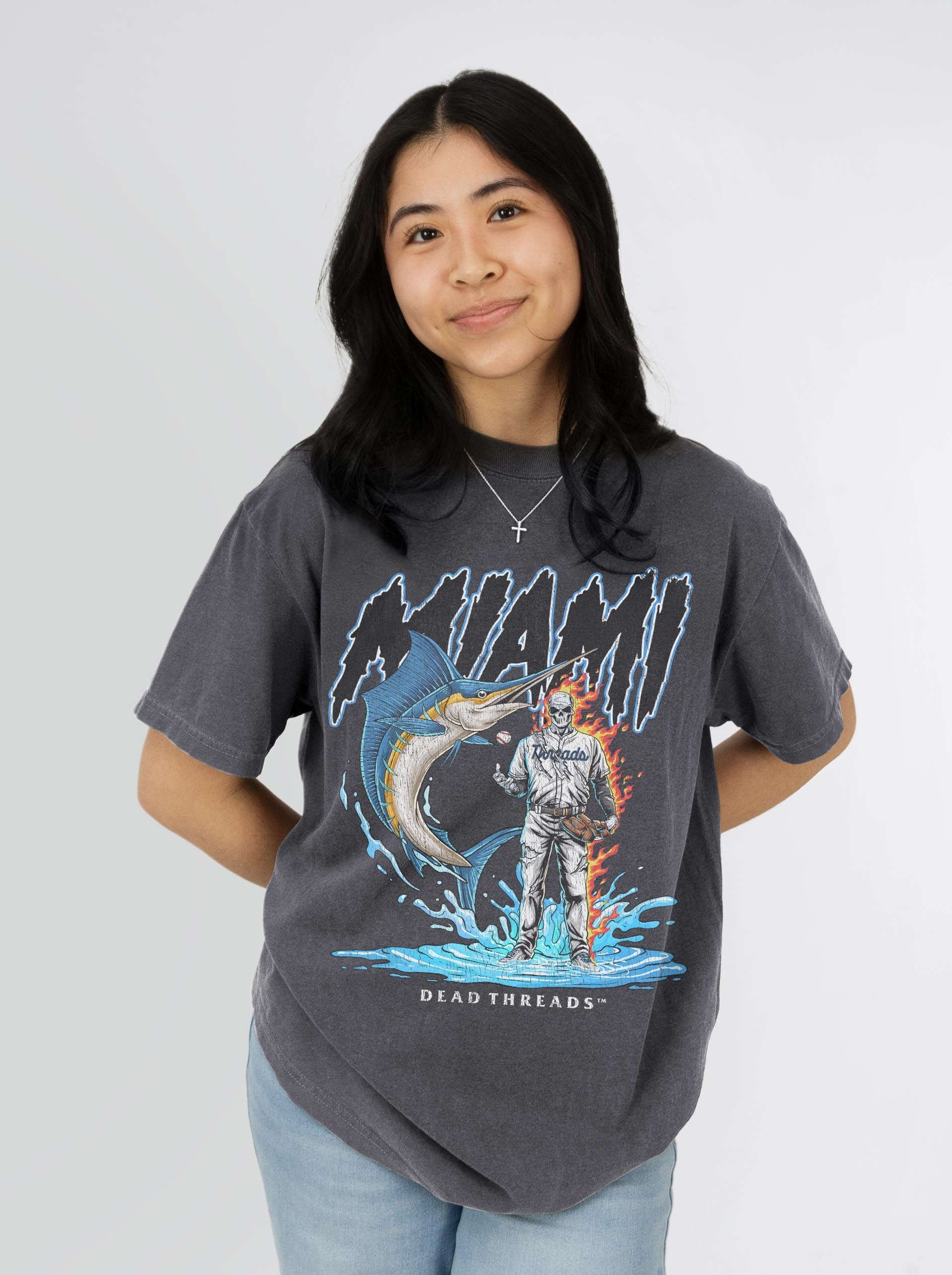 MIAMI BASEBALL – T-Shirt – Dead Threads Apparel