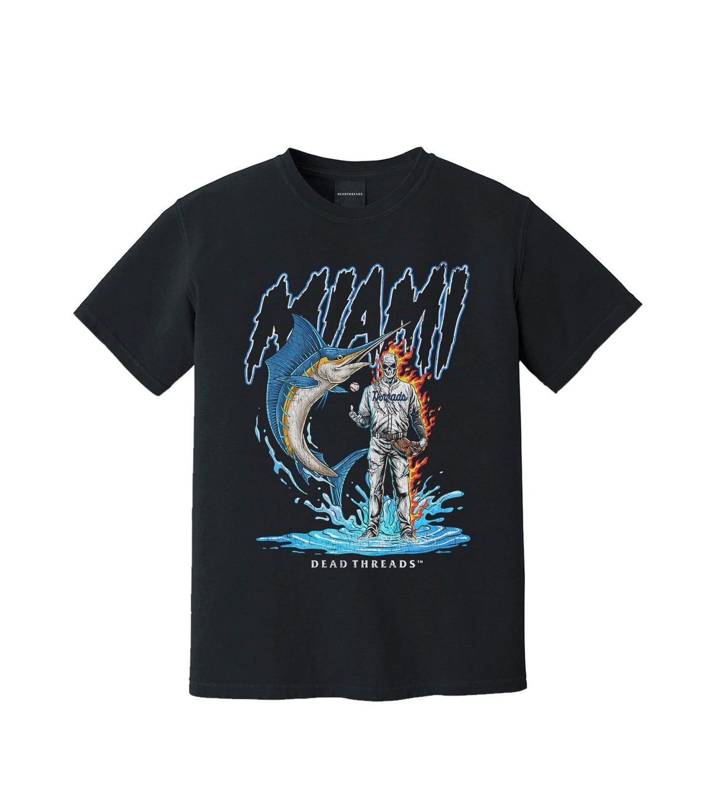 MIAMI BASEBALL – T-Shirt – Dead Threads Apparel