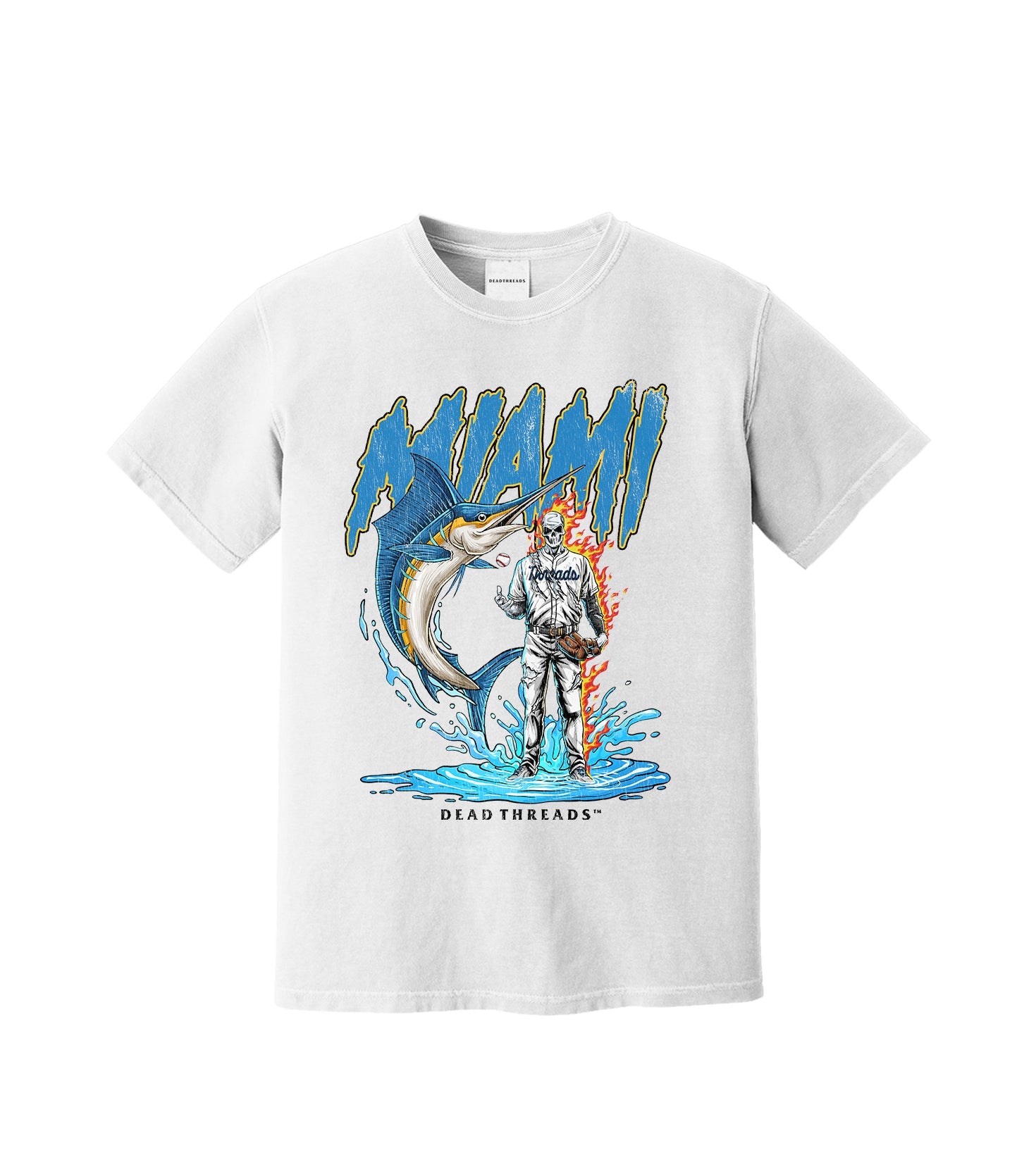 MIAMI BASEBALL – T-Shirt – Dead Threads Apparel
