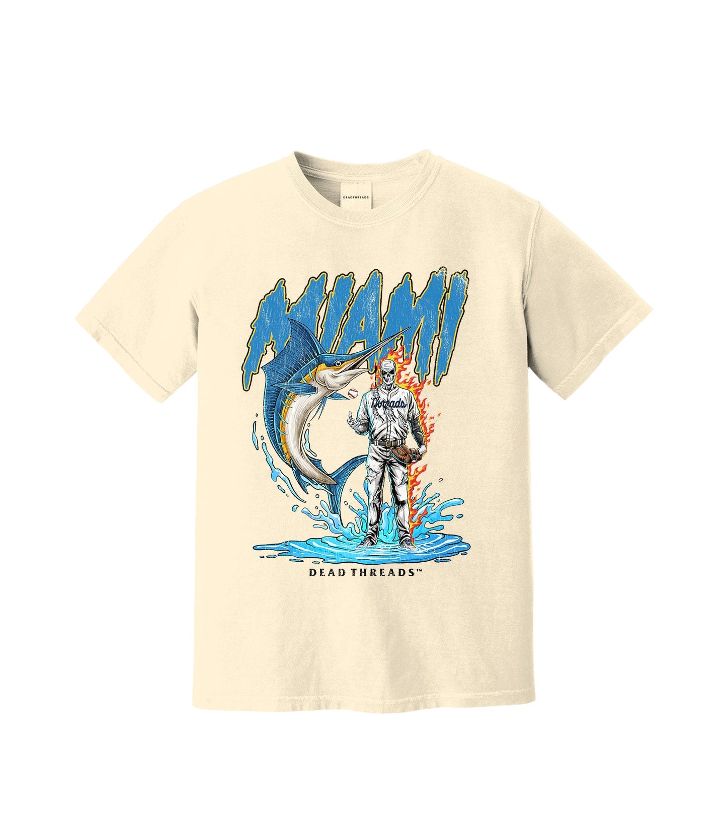 MIAMI BASEBALL – T-Shirt – Dead Threads Apparel