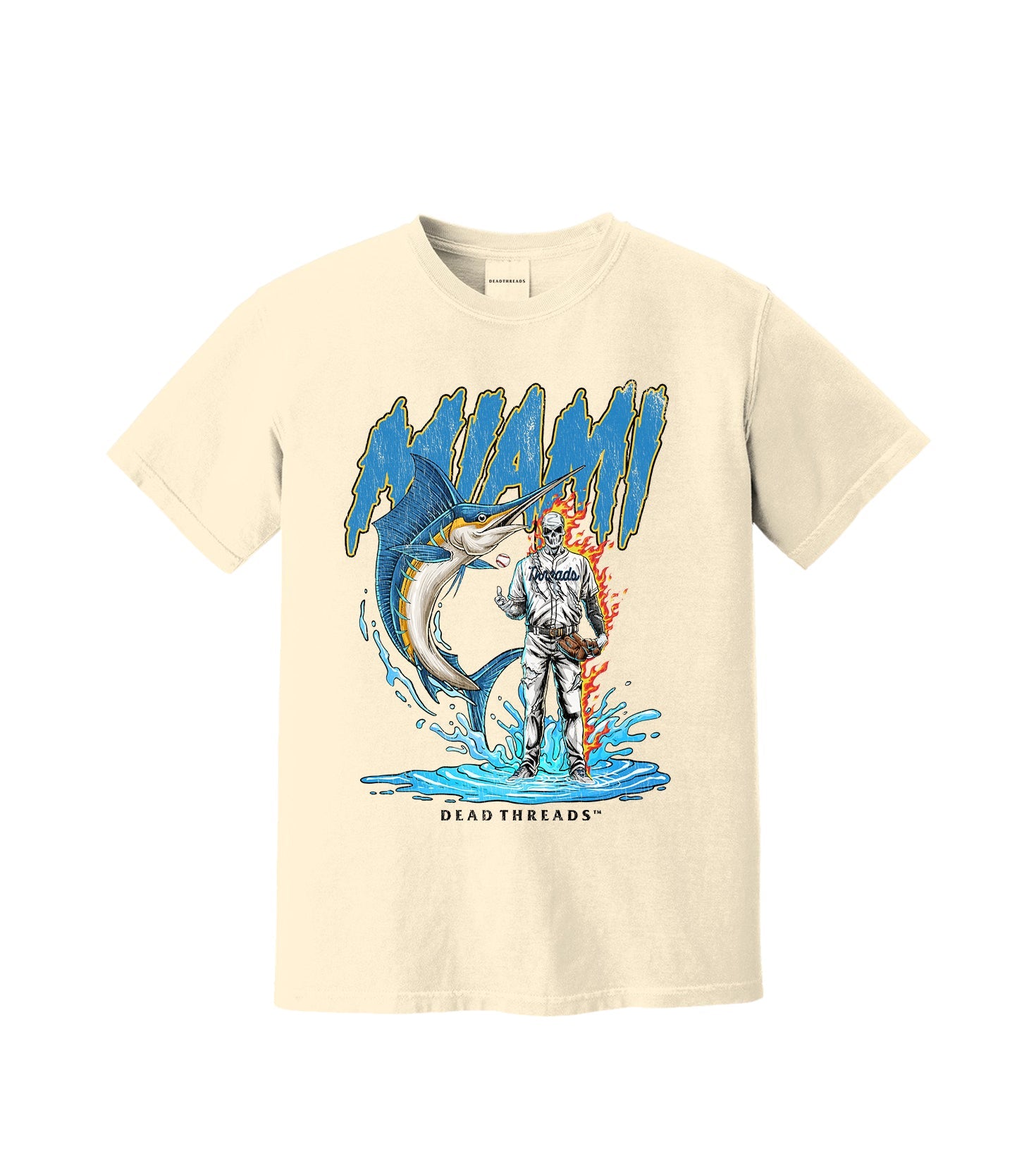 MIAMI BASEBALL – T-Shirt – Dead Threads Apparel