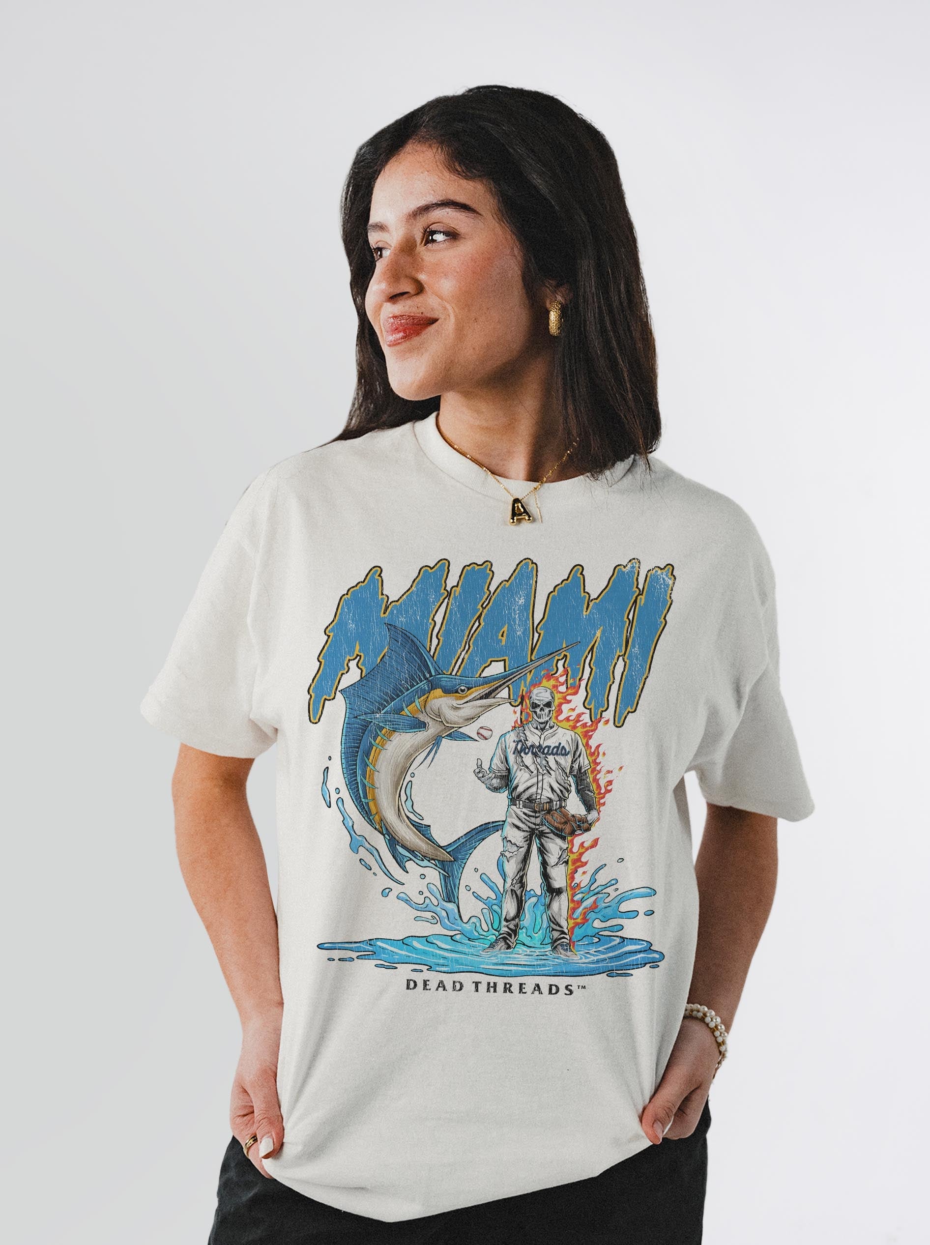 MIAMI BASEBALL – T-Shirt – Dead Threads Apparel