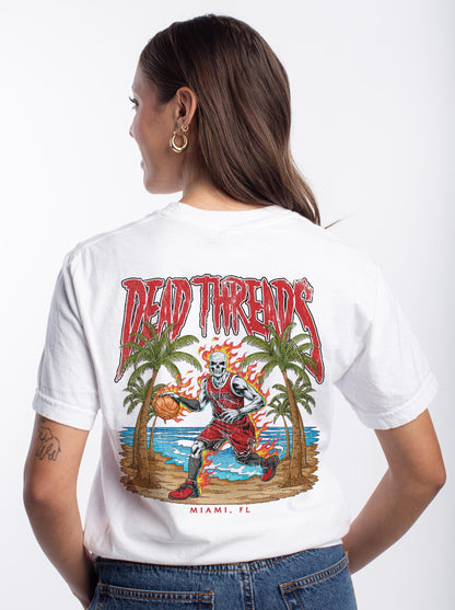 MIAMI BASKETBALL - “DT ESSENTIAL" PREMIUM T - SHIRT – T-Shirt – Dead Threads Apparel