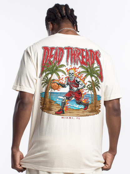 MIAMI BASKETBALL - “DT ESSENTIAL" PREMIUM T - SHIRT – T-Shirt – Dead Threads Apparel