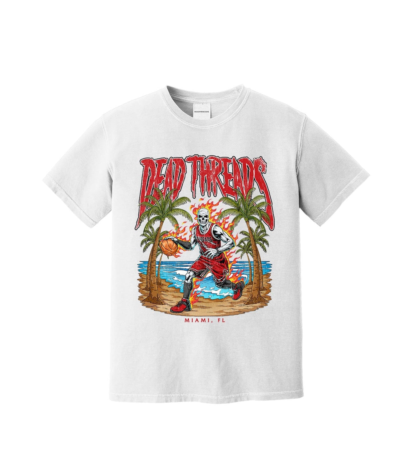 MIAMI BASKETBALL – T-Shirt – Dead Threads Apparel