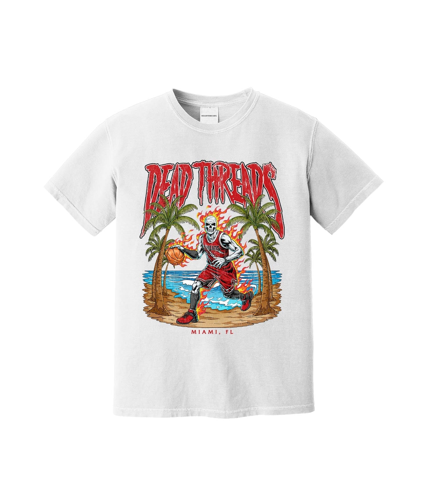 MIAMI BASKETBALL – T-Shirt – Dead Threads Apparel