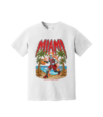 MIAMI BASKETBALL – T-Shirt – Dead Threads Apparel