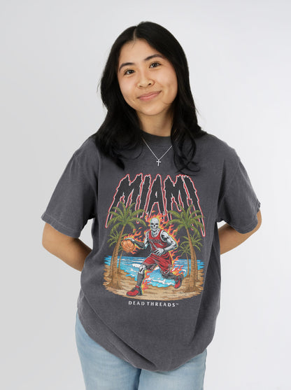 MIAMI BASKETBALL – T-Shirt – Dead Threads Apparel
