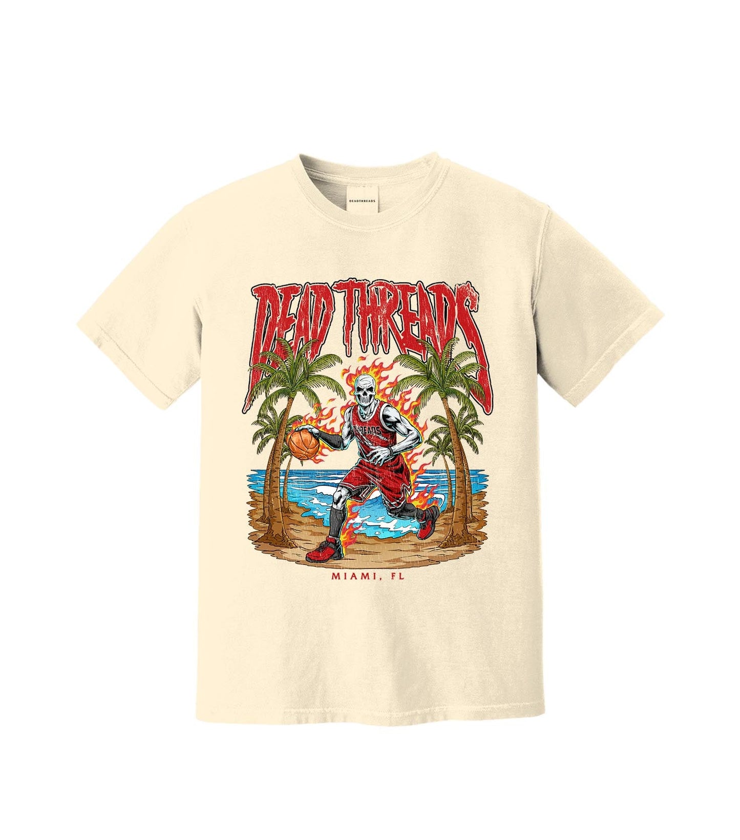 MIAMI BASKETBALL – T-Shirt – Dead Threads Apparel
