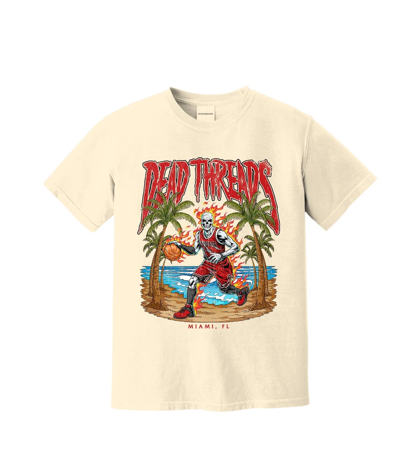 MIAMI BASKETBALL – T-Shirt – Dead Threads Apparel
