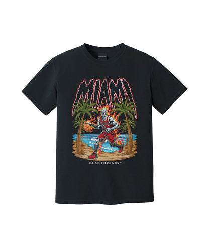 MIAMI BASKETBALL – T-Shirt – Dead Threads Apparel