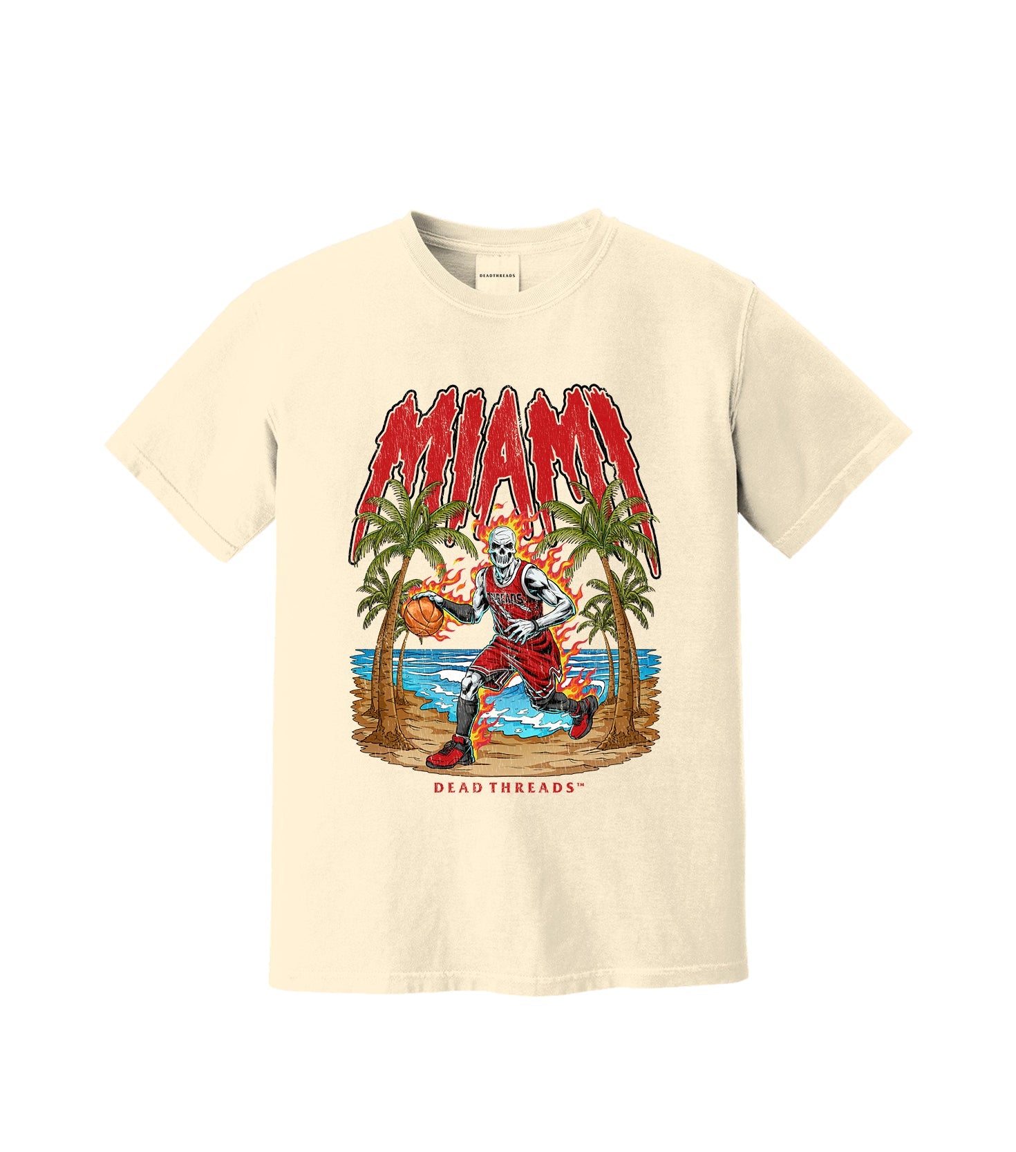 MIAMI BASKETBALL – T-Shirt – Dead Threads Apparel