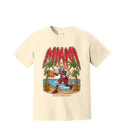 MIAMI BASKETBALL – T-Shirt – Dead Threads Apparel