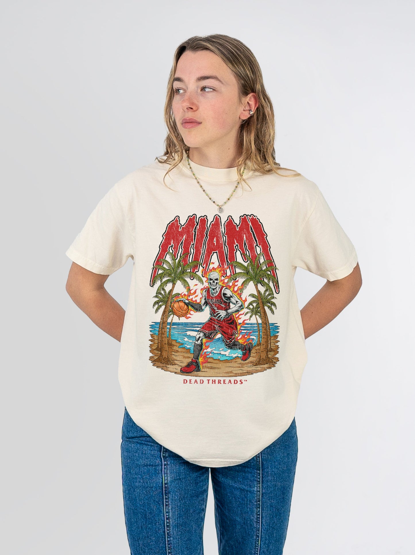 MIAMI BASKETBALL – T-Shirt – Dead Threads Apparel