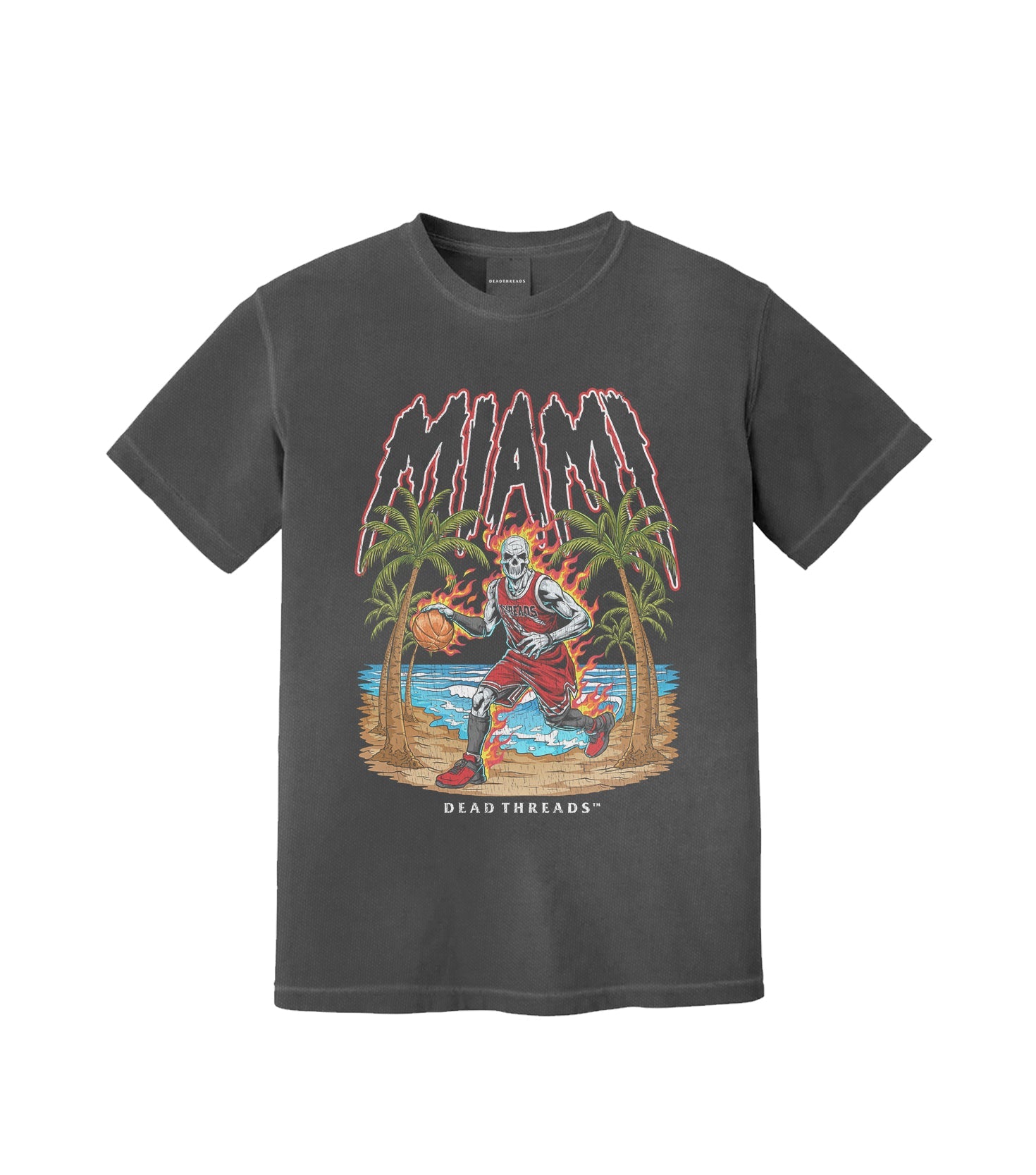 MIAMI BASKETBALL – T-Shirt – Dead Threads Apparel