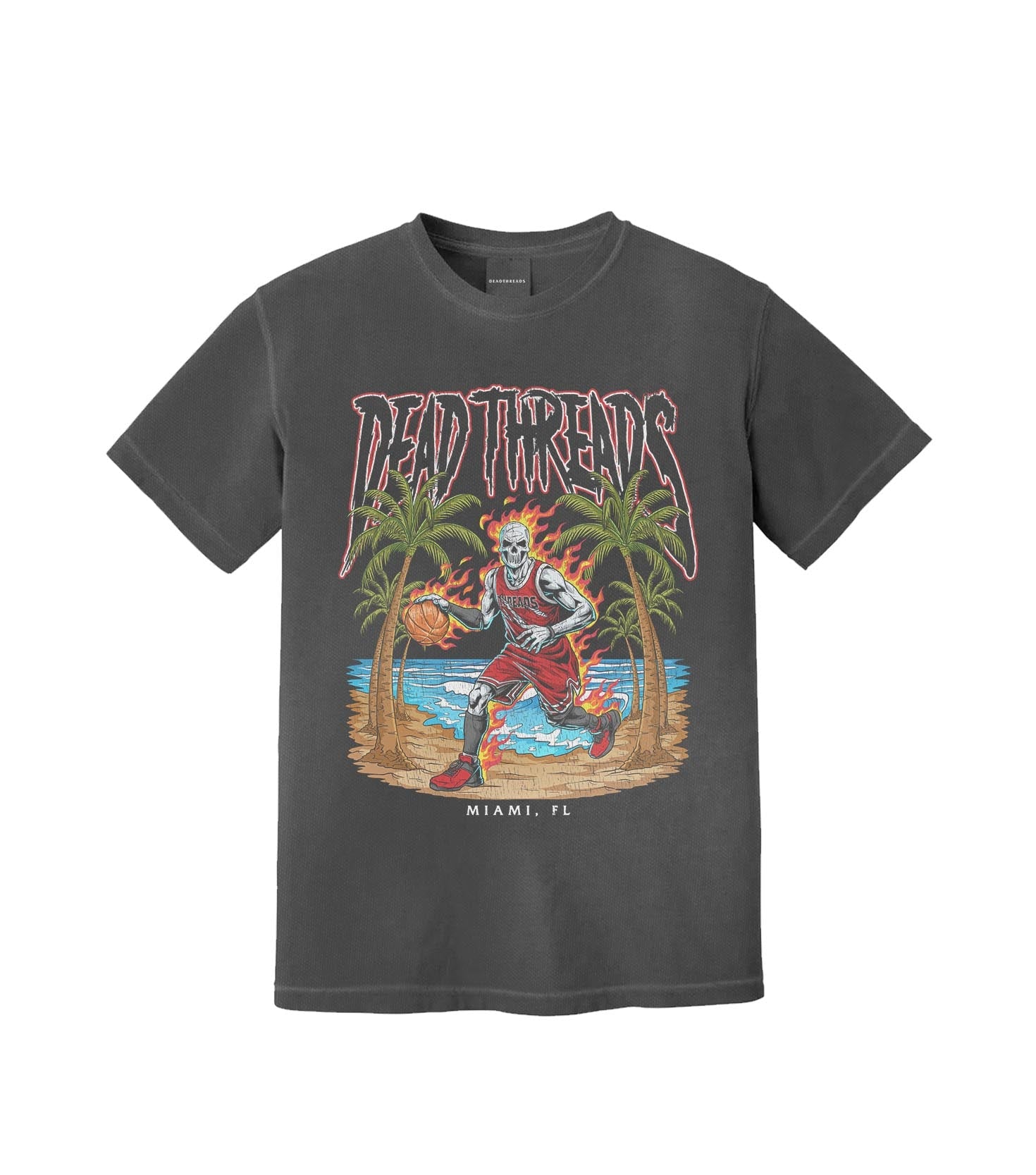 MIAMI BASKETBALL – T-Shirt – Dead Threads Apparel