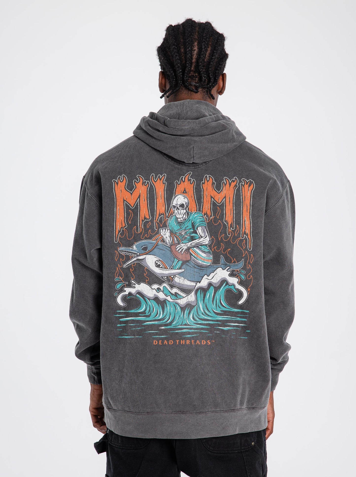 MIAMI FOOTBALL - HOODIE – Hoodie – Dead Threads Apparel