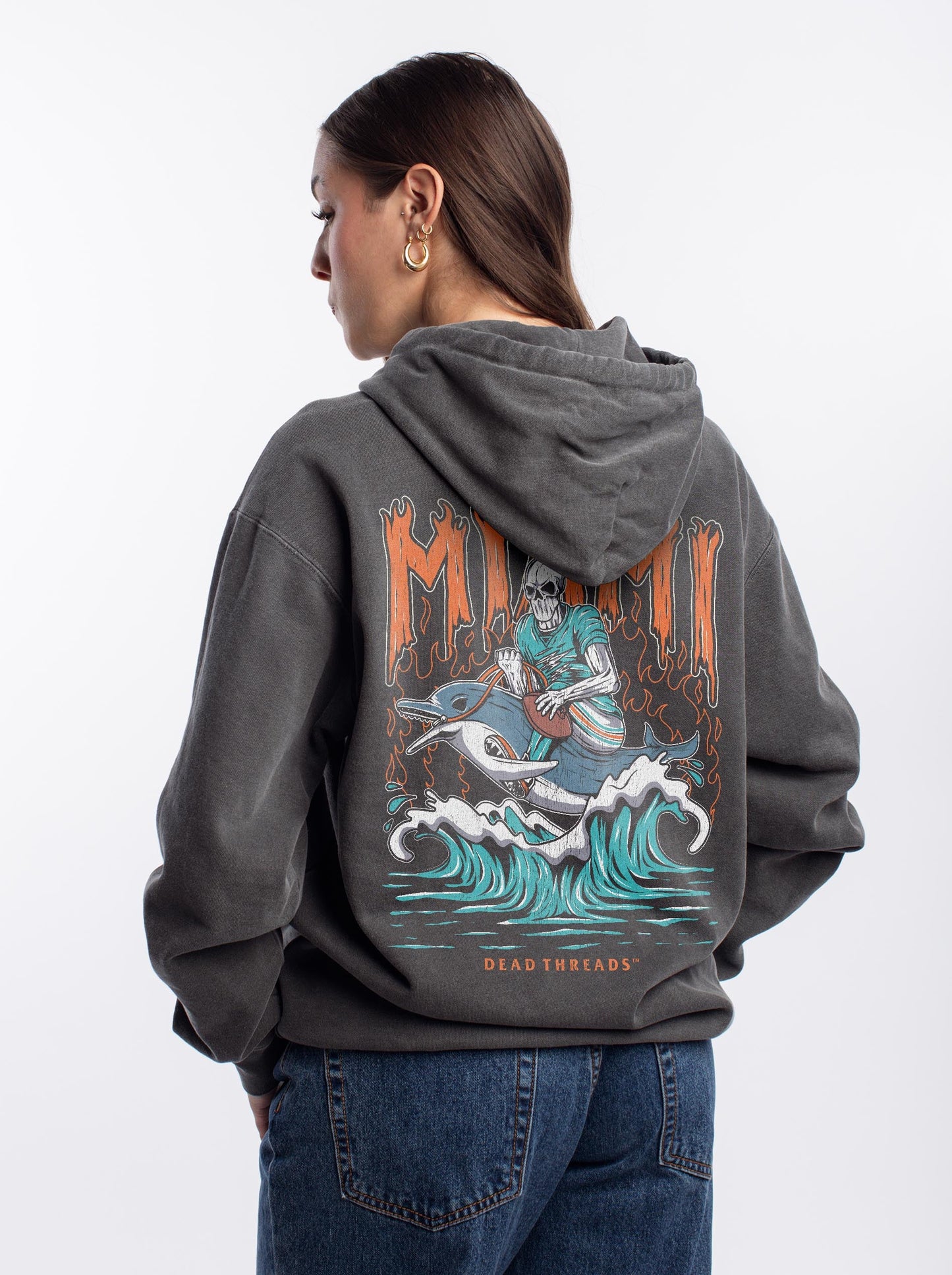 MIAMI FOOTBALL - HOODIE – Hoodie – Dead Threads Apparel
