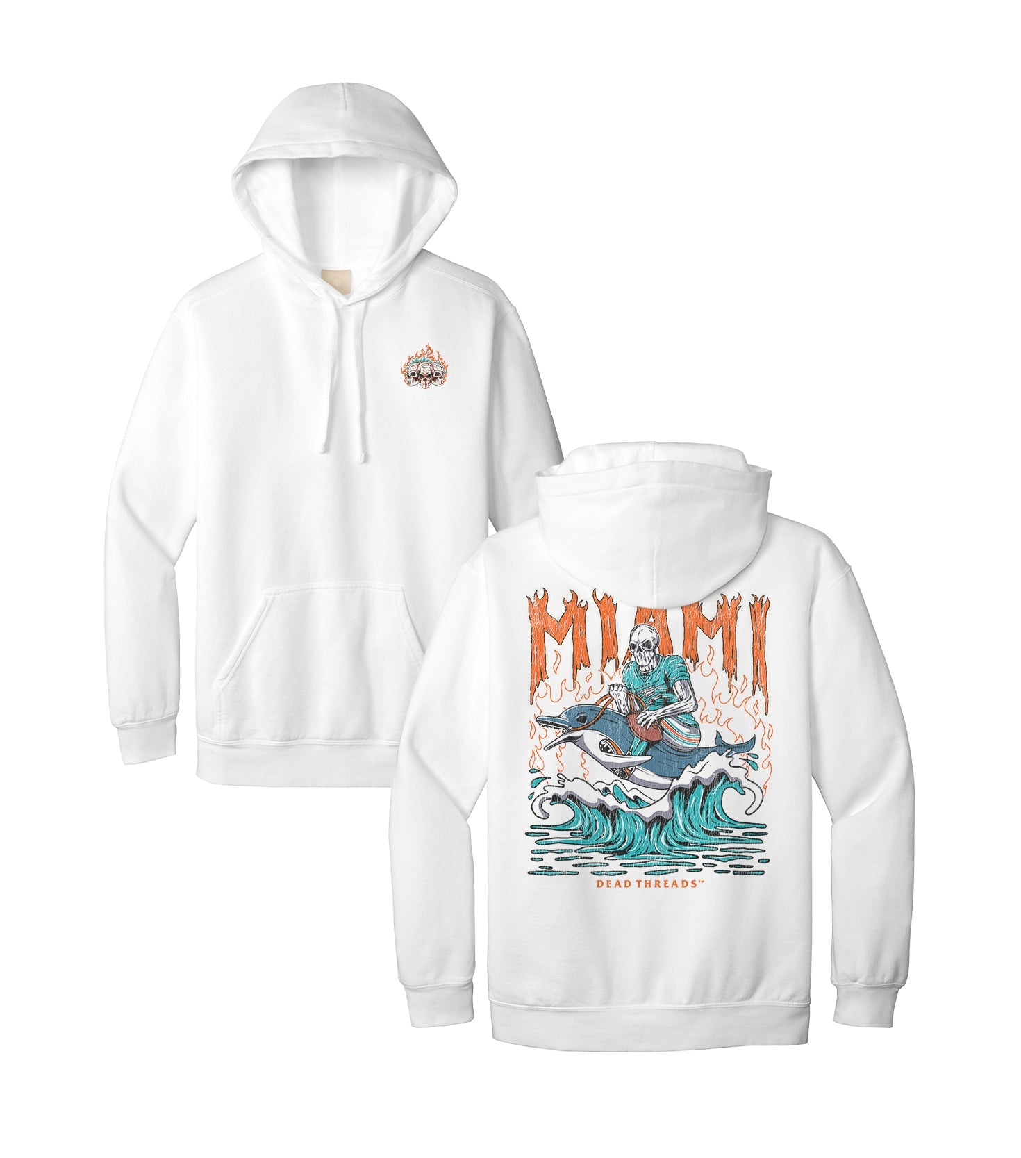 MIAMI FOOTBALL - HOODIE – Hoodie – Dead Threads Apparel