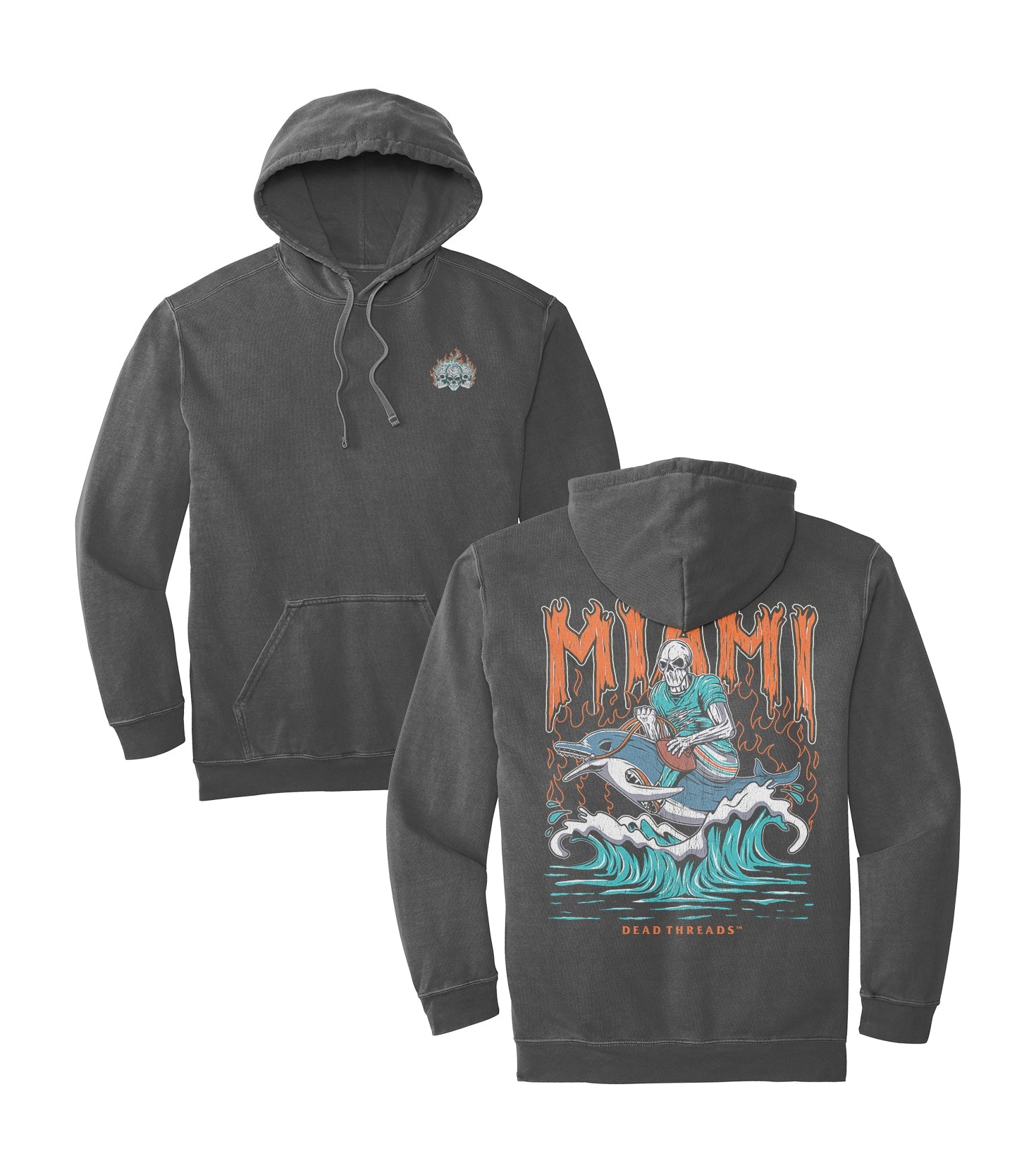 MIAMI FOOTBALL - HOODIE – Hoodie – Dead Threads Apparel